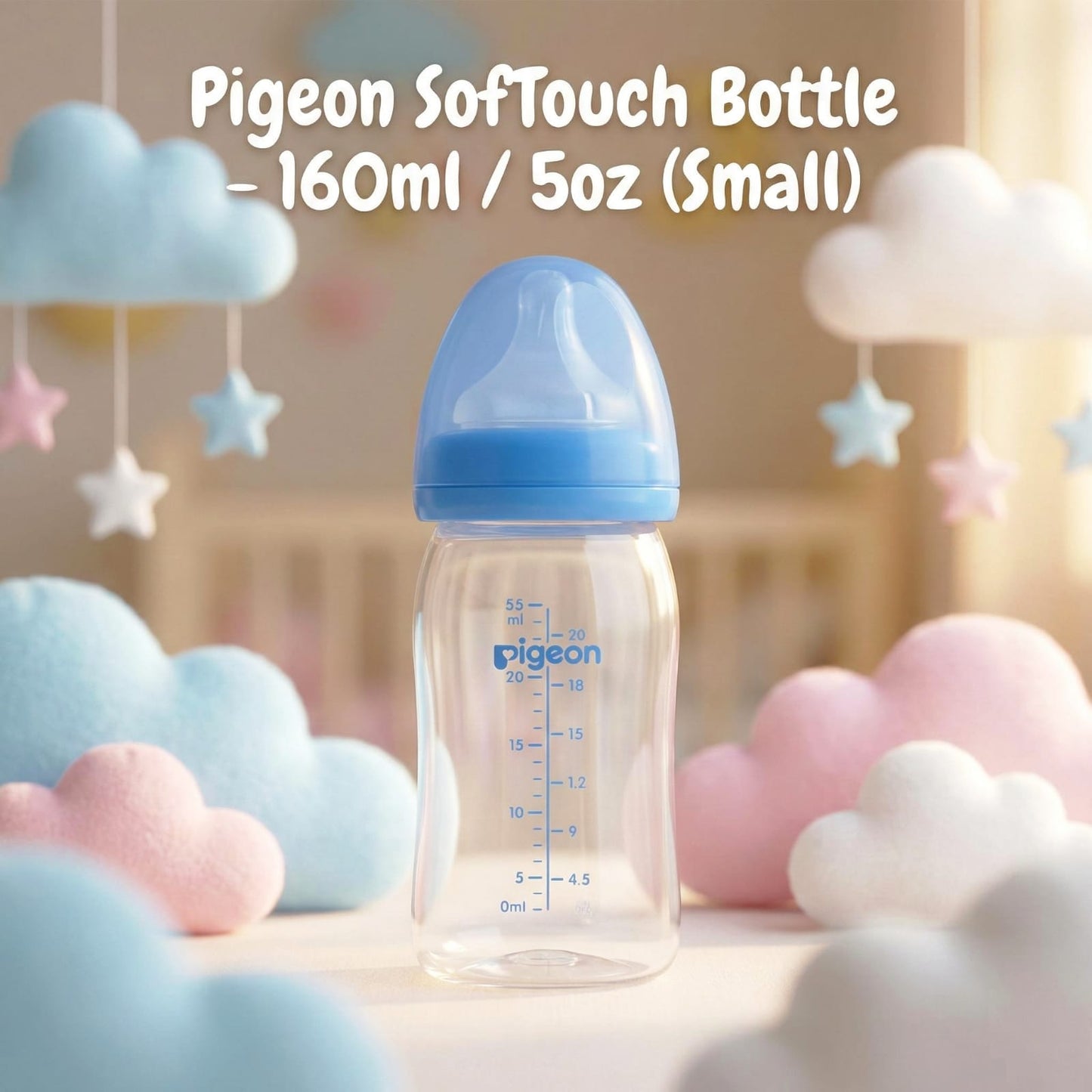 Pigeon SofTouch™ Newborn Bottle - 160ml