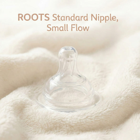 Roots Natural Standard Nipple - Small Flow