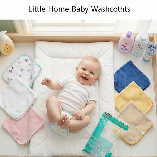 Little Home Ultra-Soft Baby Washcloths