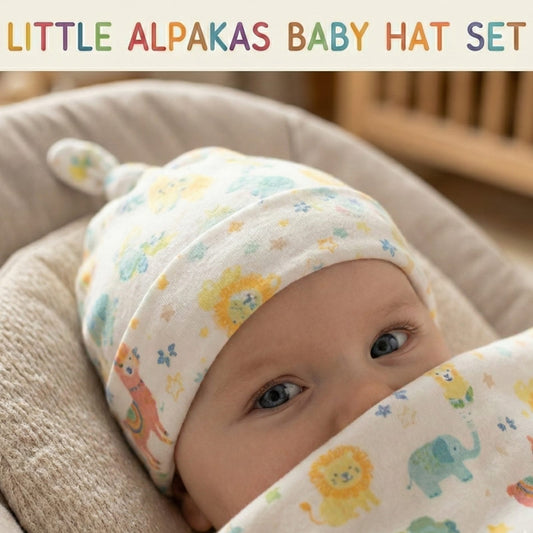 Little Alpakas Essential Knotted Hat