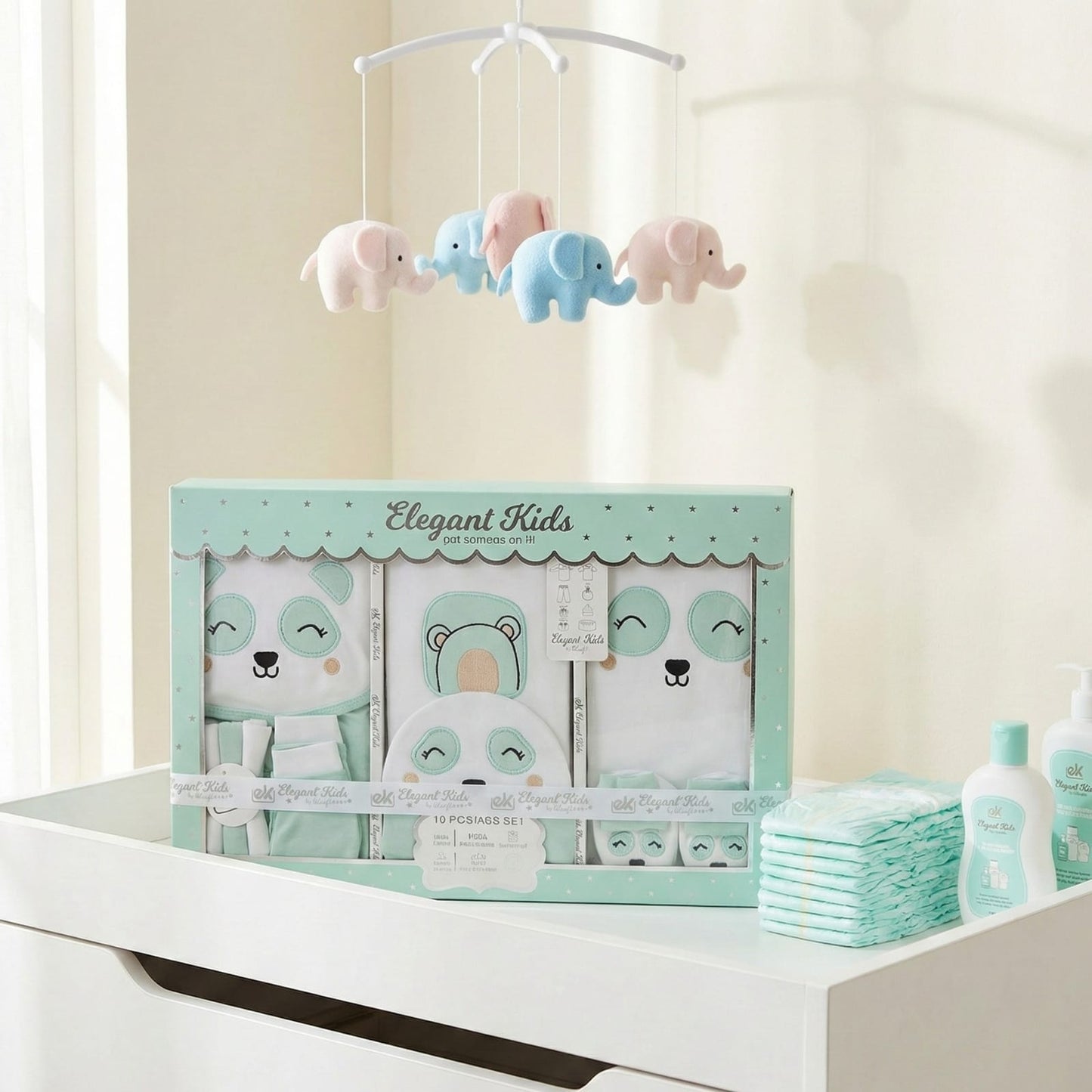 Elegant Kids 10-Piece Premium Newborn Gift Set