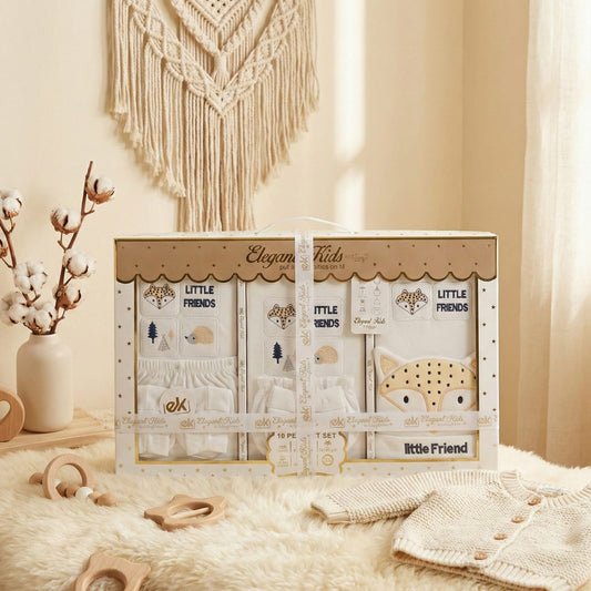 Elegant Kids "Little Friends" 10-Piece Premium Baby Gift Set