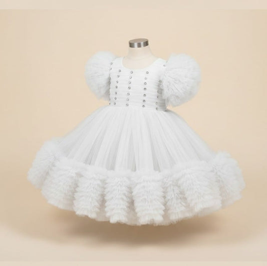 White Princess Party Dress