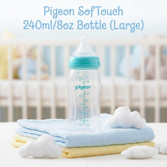 Pigeon SofTouch PP Bottle 240ml (LARGE)