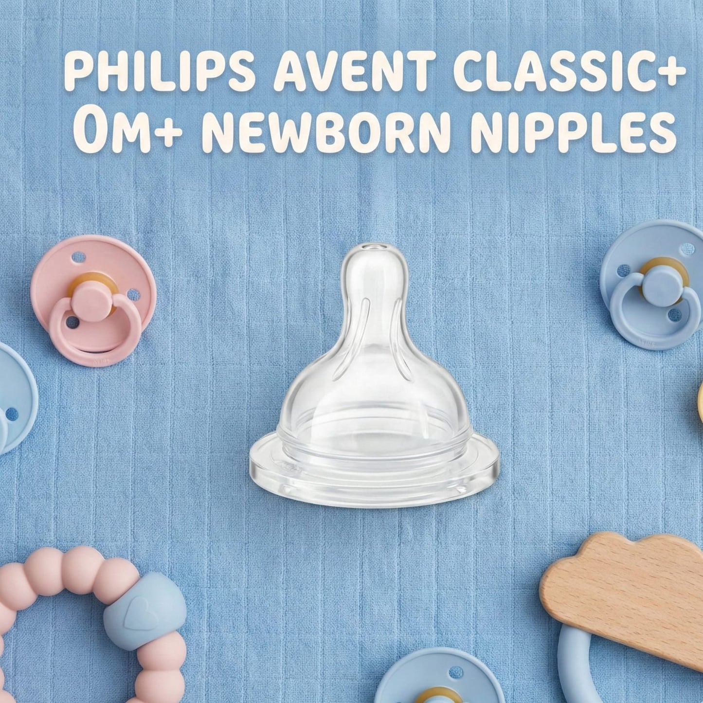 Philips Avent Classic+ Newborn Nipples