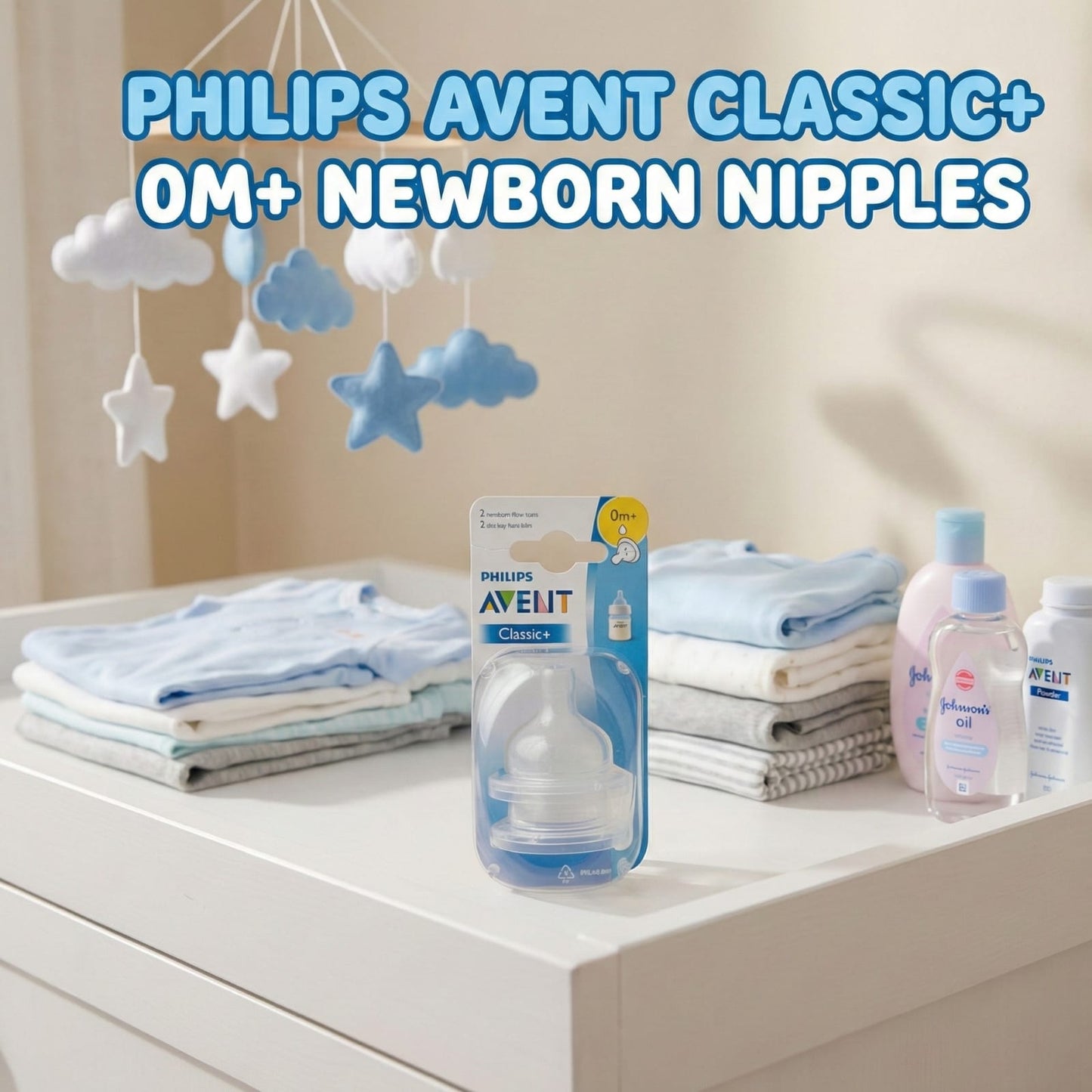 Philips Avent Classic+ Newborn Nipples