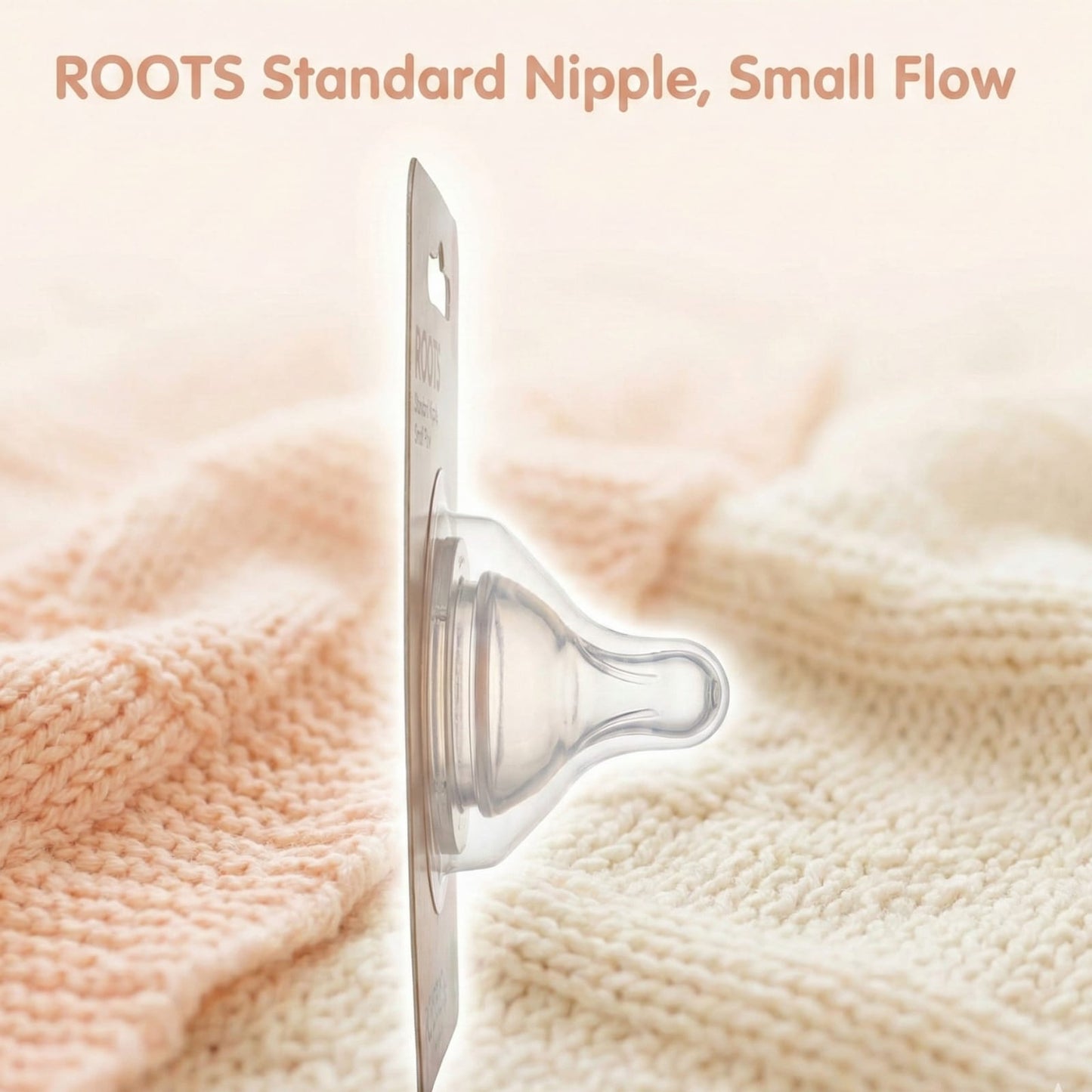 Roots Natural Standard Nipple - Small Flow