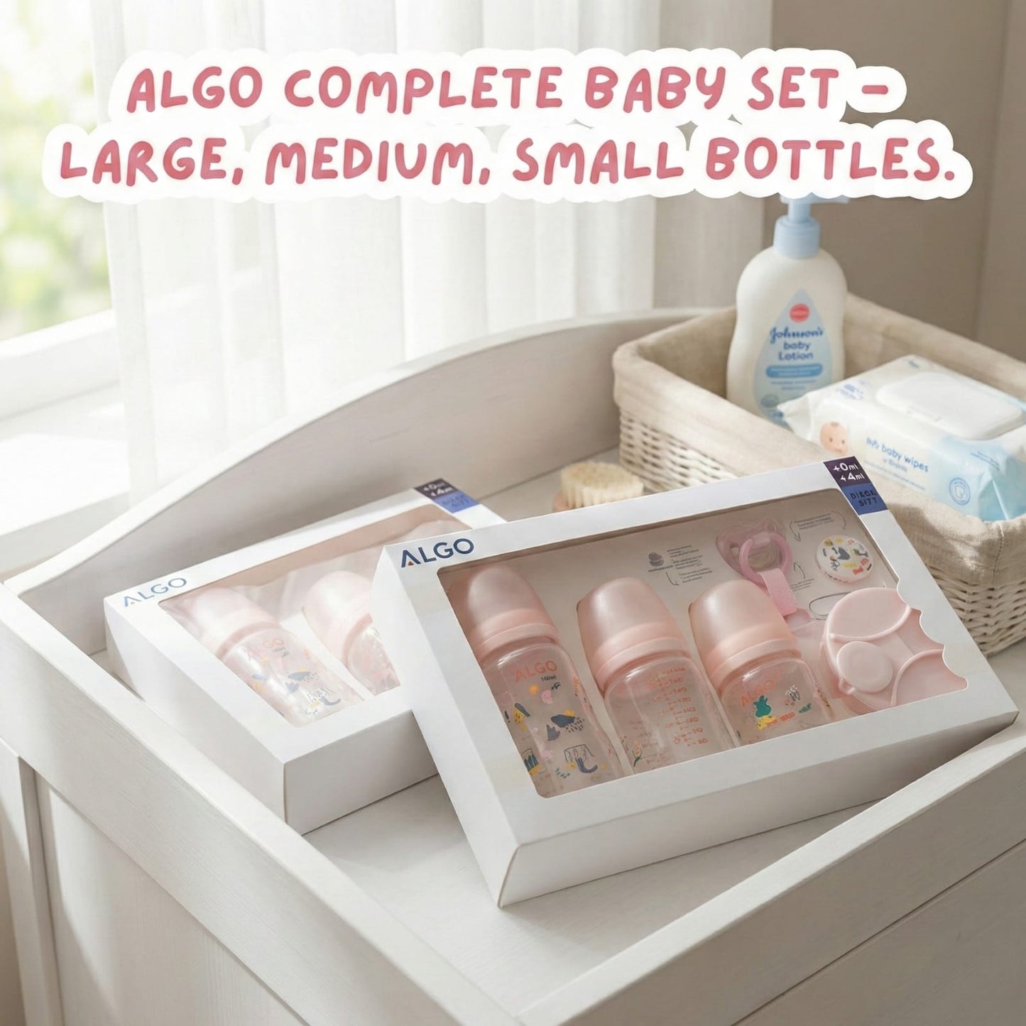 ALGO Complete Newborn Feeding Gift Set