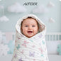ALFEIER Whimsical Butterfly Quilted Swaddle Wrap