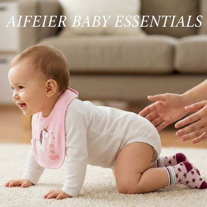 AIFEIER "Love You Forever" Bibs & Socks Essentials Kit