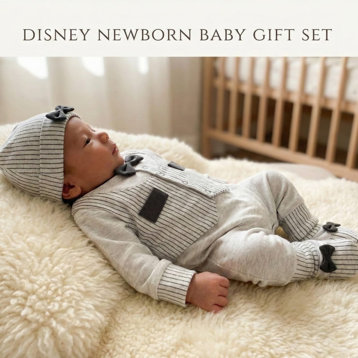 Disney's "Little Gentleman" Pinstripe Gift Set
