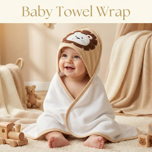 Little Lion Snuggle Hooded Towel