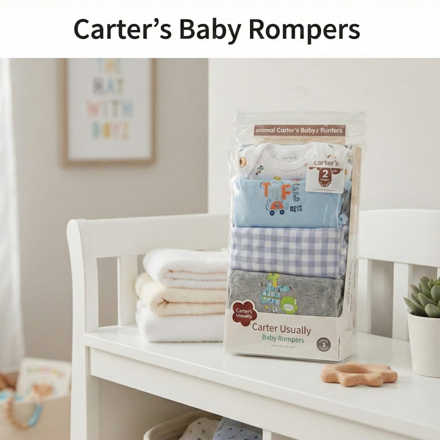 Roar & Play: Carter's 3-Pack Dino Romper Set