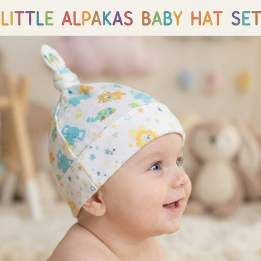 Little Alpakas Essential Knotted Hat