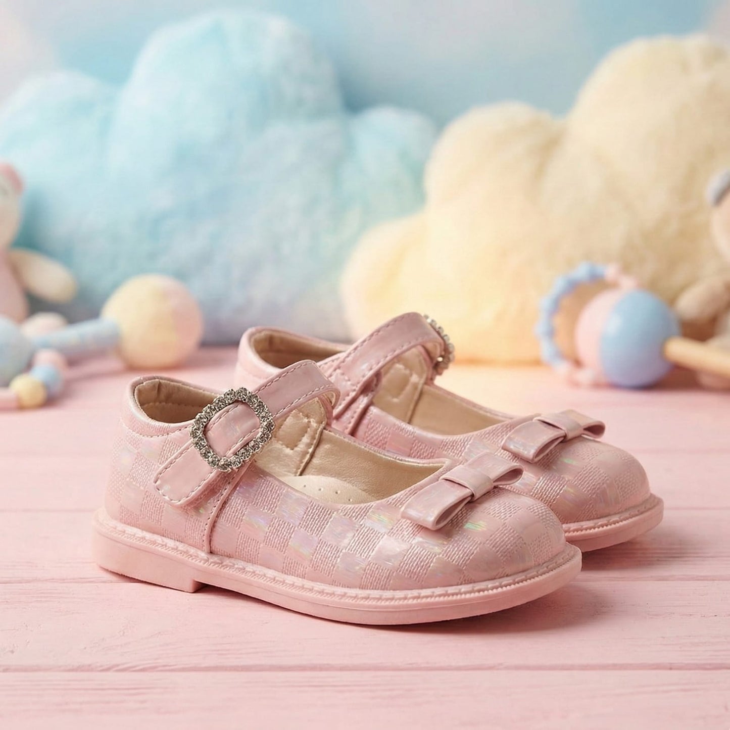 Shimmer Bow Baby Walkers