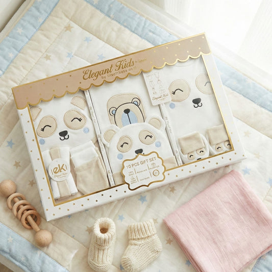 Elegant Kids 10-Piece Premium Newborn Gift Set